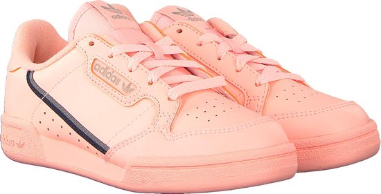 Adidas Meisjes Sneakers Continental 80 C - Roze - Maat 32 | bol.com
