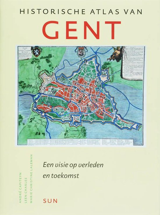 Cover van het boek 'Historische atlas van Gent' van L. Charles en A. Capiteyn