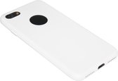 Siliconen hoesje wit Geschikt voor iPhone 8 Plus / 7 Plus