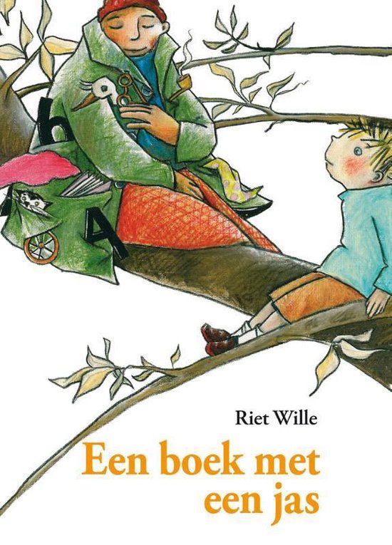 Cover van het boek 'Een boek met een jas' van Riet Wille