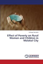 Effect of Poverty on Rural Women and Children in Malakal City
