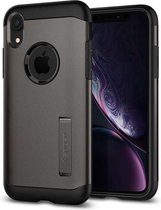 Spigen Slim Armor Apple iPhone Xr Hoesje - Gunmetal