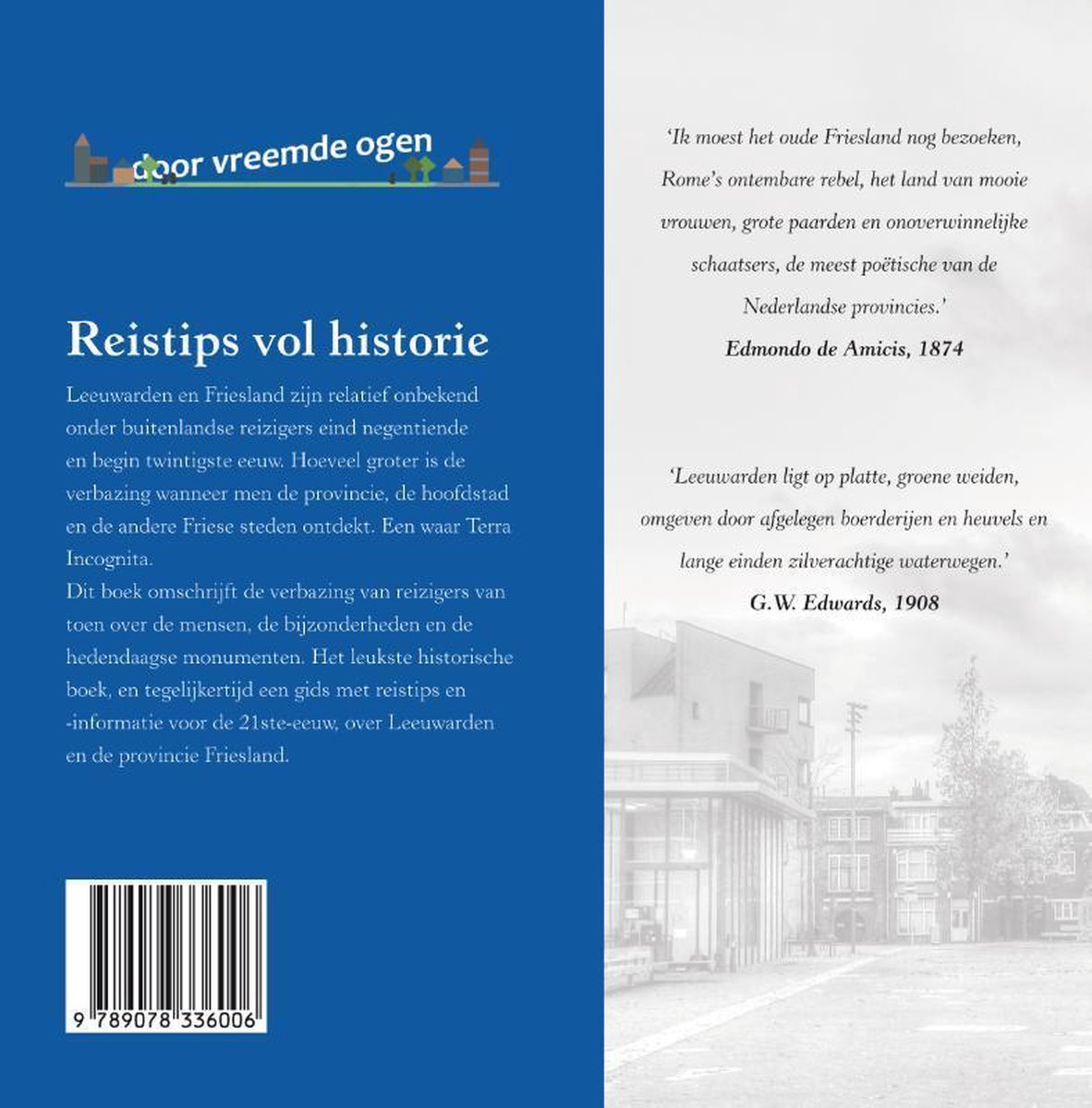 door vreemde ogen - Leeuwarden en Friesland, 1850-1920 - back cover