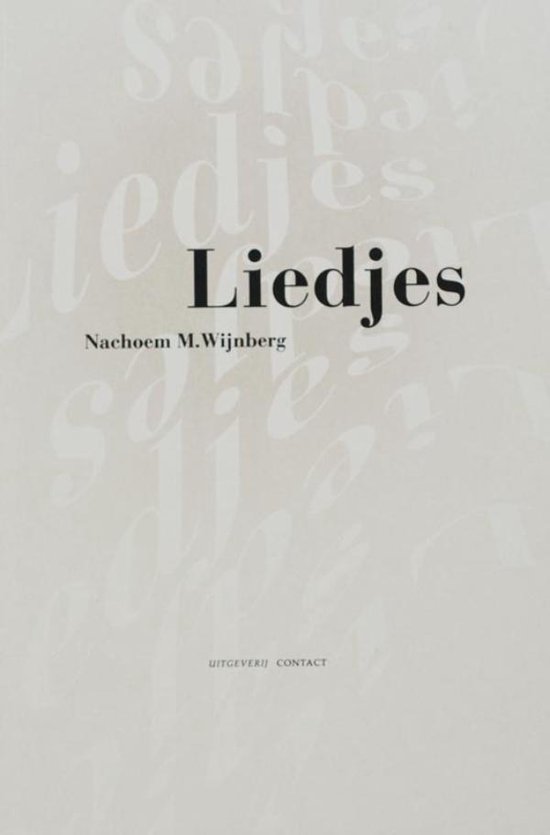 Cover van het boek 'Liedjes / druk 1'