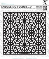 6 x 6 Inch Embossing Mal  - Marokkaans  Sterren Patroon