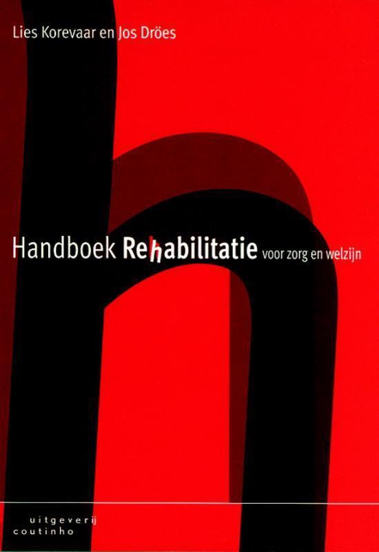 9789062834556 - Handboek Rehabilitatie Voor Zorg En Welzijn