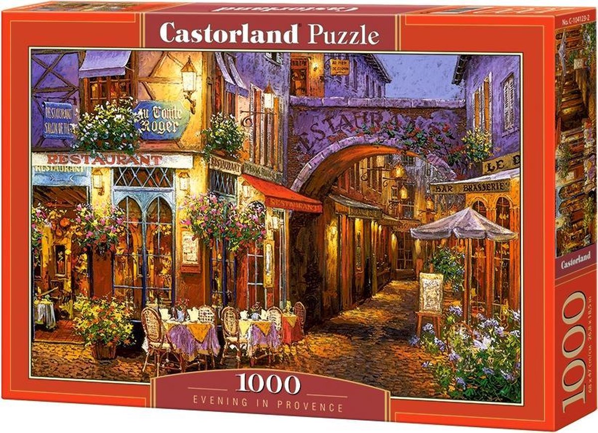 Castorland Legpuzzel Evening In Provence - 1000 Stukjes