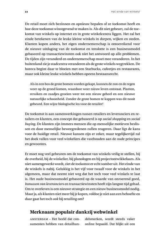 Het einde van winkels?