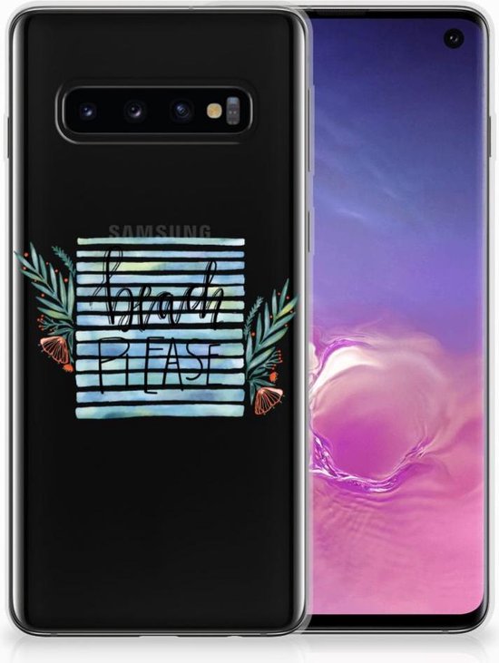 Coque Smartphone pour Samsung Galaxy S10 Coque Boho Beach