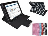 Polkadot Hoes  voor de Acer Iconia One 7 B1 750, Diamond Class Cover met Multi-stand, roze , merk i12Cover