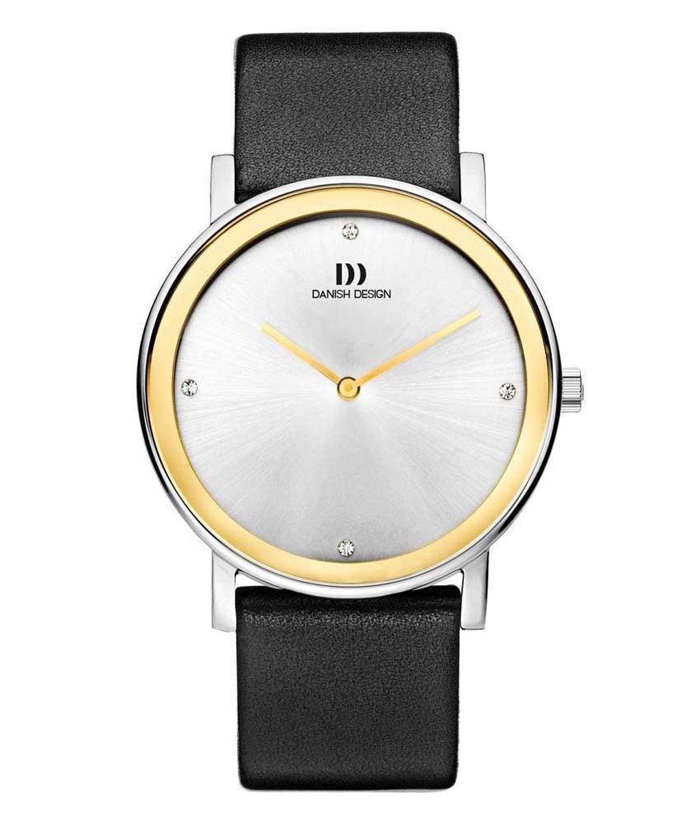 Danish Design IQ15Q1042 horloge heren - zwart - edelstaal doubl�