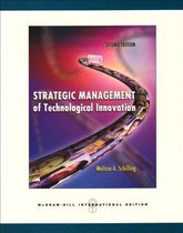 Book summary of Strategic Management of Technology and Innovation