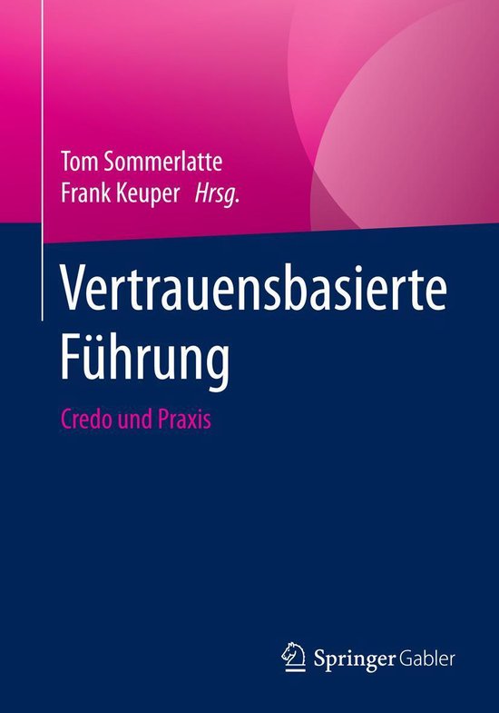 Vertrauensbasierte Führung - cover