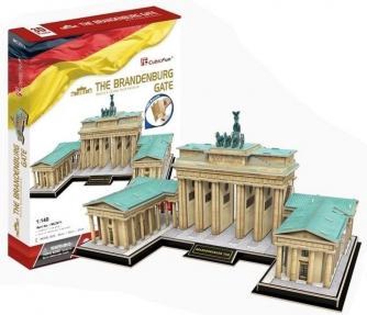 Cubic Fun 3D Puzzel Brandenburger Tor 150 Stukjes | bol.com