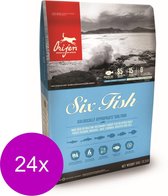 Orijen Whole Prey Six Fish Dog Sardines&Makreel - Hondenvoer - 24 x 340 g