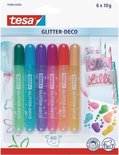 Tesa Glitter Deco Stift, Assorti 6 stuks