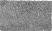 Ikado Hoogpolige badmat grijs 60 x 100 cm