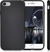 Zwart TPU Siliconen Case Backcover Hoesje voor de iPhone 8