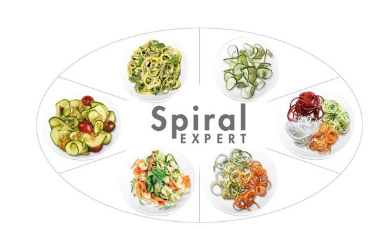 Magimix - Spiral Expert Spiraalsnijder - Spaghetti - Tagliatelle - Fusilli - Foodprocessor accessoire van Magimix — afbeelding 3
