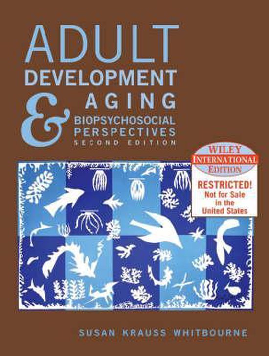 Adult Development and Aging - cover