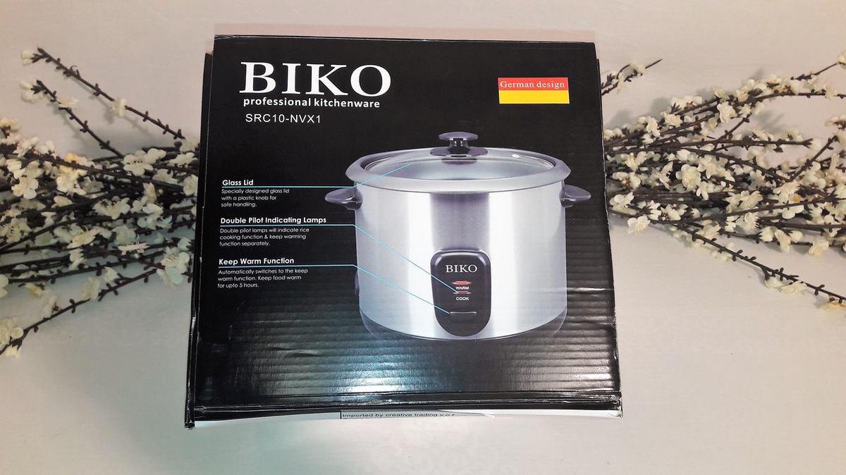 BIKO - SRC10-NVX1 Rijstkoker 1,0 liter