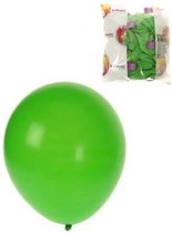 Helium ballonnen Groen 100 stuks
