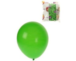 Helium ballonnen Groen 100 stuks