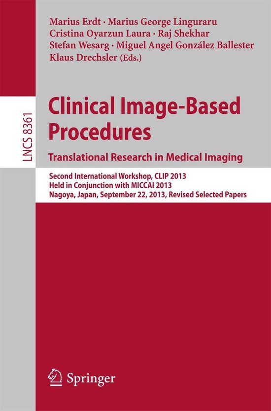 Springer Nature Proceedings Computer Science - Clinical Imag ... - cover