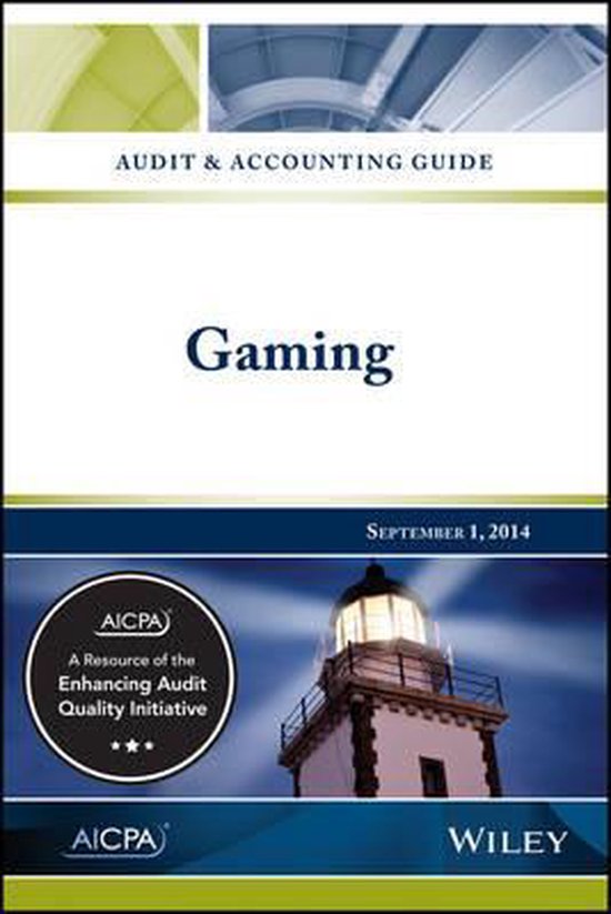 Audit and Accounting Guide: Gaming, Aicpa | 9781941651353 | Boeken