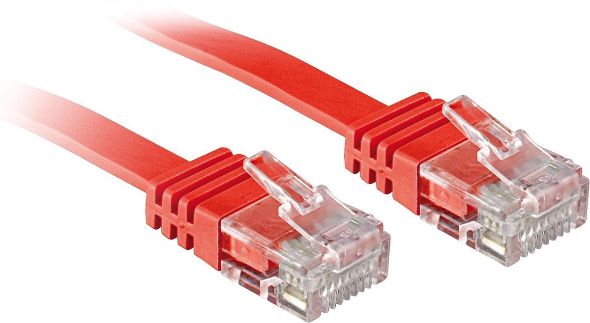 Lindy 47512 netwerkkabel 2 m Cat6 Rood