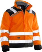 Jobman 1346 Winter Jacket Star Kl3 Oranje/Zwart maat XXXL