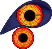 XtremeEyez - UV Wolf Eye - 1 jaar lenzen