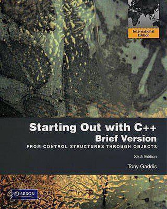 Starting Out with C++ Brief | 9780137055364 | Tony Gaddis | Boeken | bol