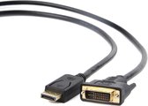 CablExpert CC-DPM-DVIM-3M - Adapterkabel, DisplayPort- DVI