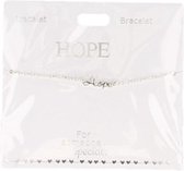 Armband Hope, silver plated