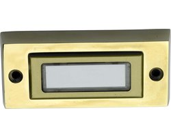 BYRON BELDRUKKER BEDRAAD MESSING 3333