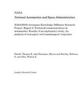 Nasa/Dod Aerospace Knowledge Diffusion Research Project. Report 2: Technical Communications in Aeronautics
