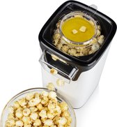 Princess Popcornmachine 292986 – Popcornmaker – Klaar in 2 minuten - zonder olie - 1100W - Met navulopening