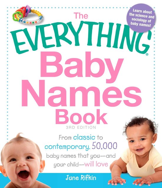 The Everything Baby Names Book - cover