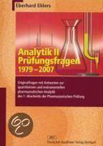 Analytik II - Prüfungsfragen 1979-2007