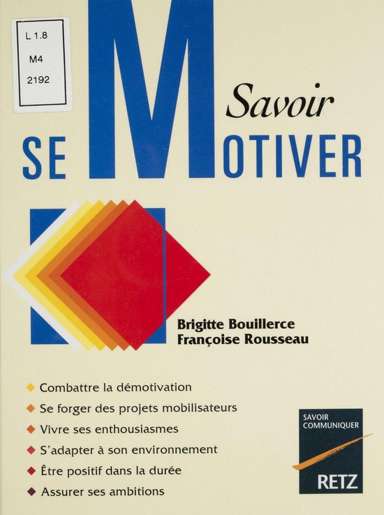 Savoir se motiver - cover