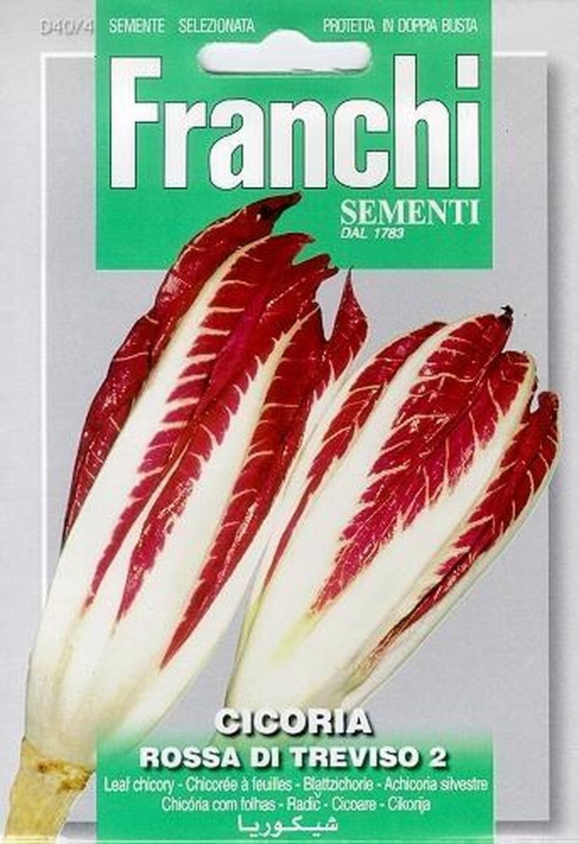 Franchi Cicoria Rossa Di Treviso - Roodlof 40/4 10 gram