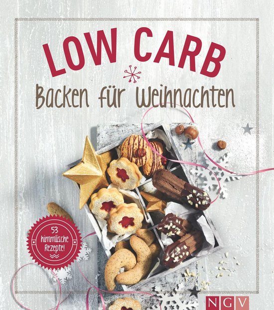 Low Carb Backen für Weihnachten - cover
