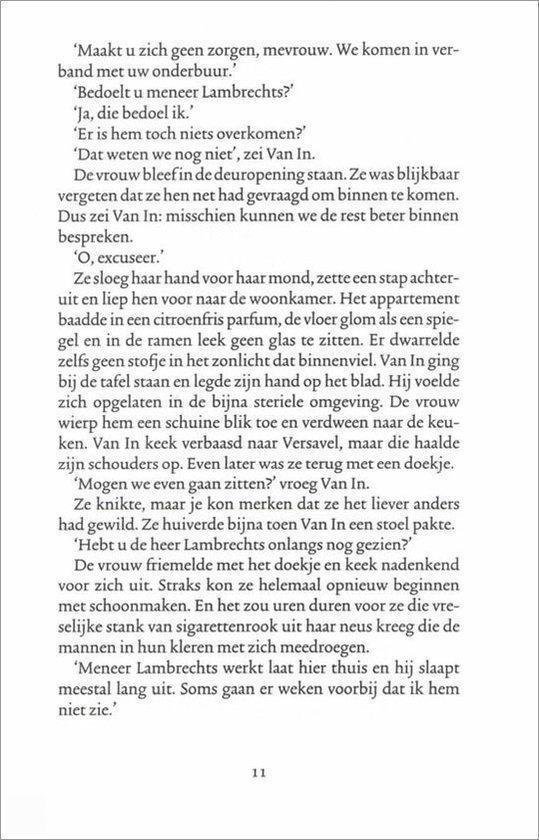 Bovenaan de pagina staat de tekst 'Meesters in misdaad'.