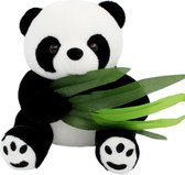 Panda met bamboe 20 cm