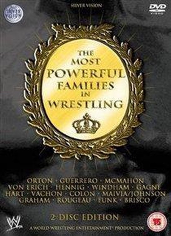 Cover van de film 'WWE - Most Powerful Famil'