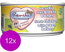 24x Renske Paté Kattenvoer Nat Kip 70 gr