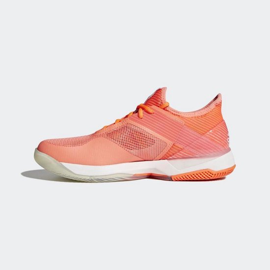 adidas Adizero Ubersonic 3 Tennisschoenen Dames - Coral | bol.com