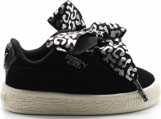 Suede Heart AthLuxe Inf / Puma Black-Puma Silver White - maat 22 | bol.com
