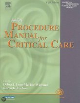 Aacn Procedure Manual For Critical Care